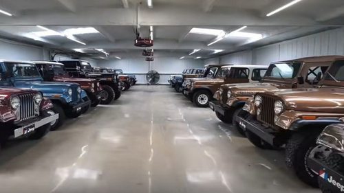 Американец продает три десятка классических Jeep: коллекцию оценили в ...