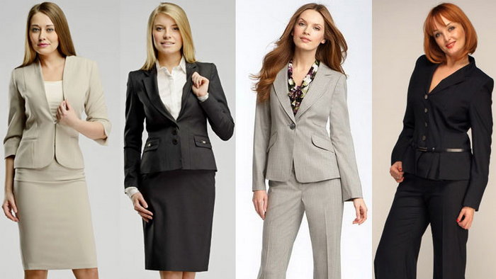 Критерии выбора женского делового костюма