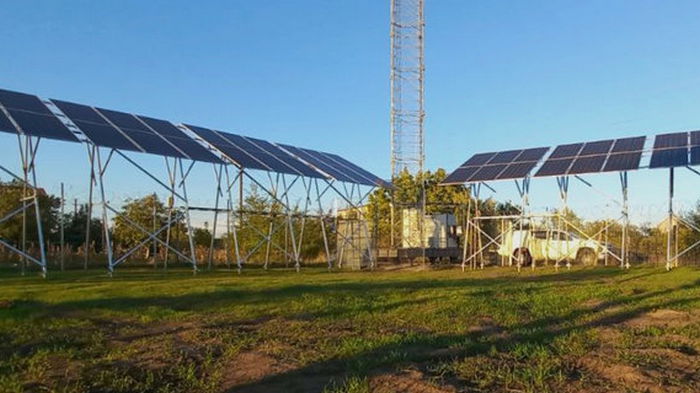 lifecell запустил первую базовую станцию на солнечных батареях
