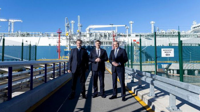 Австрия и Германия хотят подключиться к LNG-терминалу в Хорватии