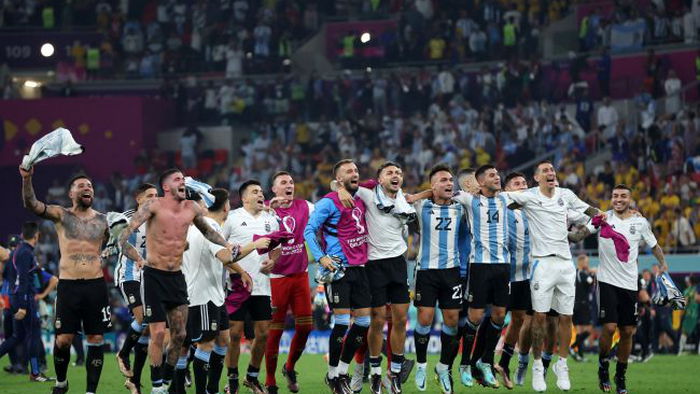 Сборная Аргентины одолела Австралию на пути в четвертьфинал Мундиаля в Катаре