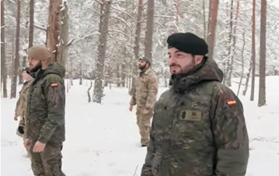 Военные НАТО спели украинский Щедрик (видео)