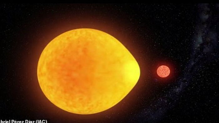 Как капля воды. Ученые нашли звезду уникальной формы в 1,5 тысячах световых лет от Земли
