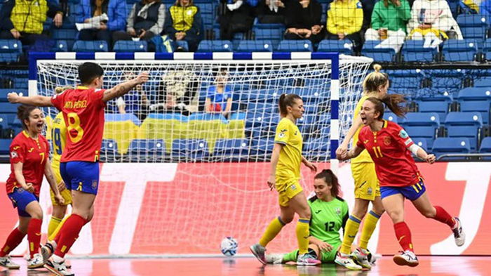 Украина стала второй на женском футзальном Евро