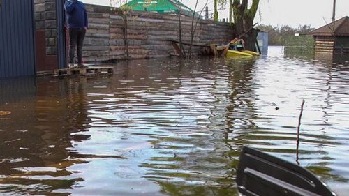 В Киеве снова ускорилось поднятие уровня воды
