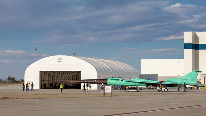 В США показали сверхзвуковой самолет NASA X-59. Он как из фантастического фильма