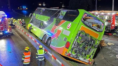 В Австрии перевернулся автобус, среди пострадавших есть украинцы