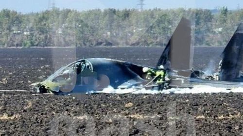 В России разбился бомбардировщик Су-34