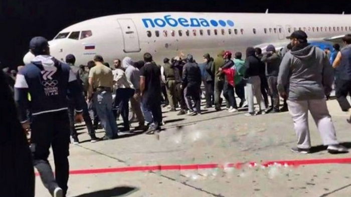 В Махачкале беспорядки из-за самолета из Тель-Авива