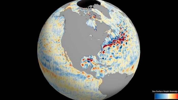 Аппарат NASA нанес на карту почти всю воду на Земле: показаны уровни глобального океана (видео)
