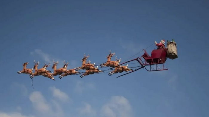 Санта-Клаус получил разрешение на вход в воздушное пространство Ирландии в канун Рождества
