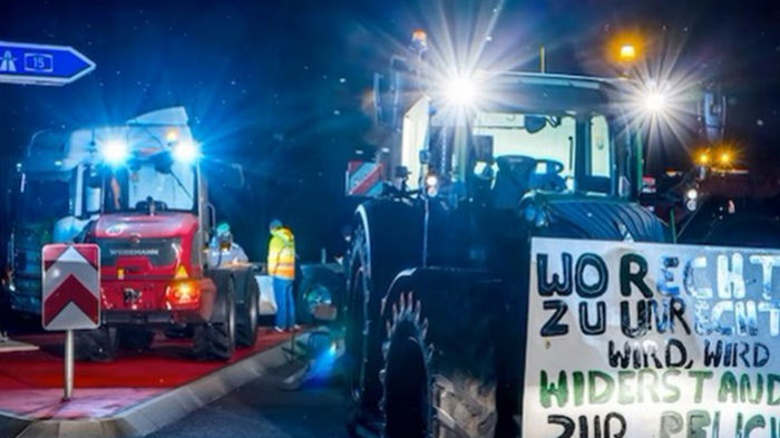 В Германии начались масштабные забастовки на дорогах