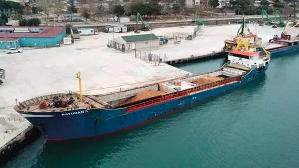 В Мраморном море затонуло грузовое судно