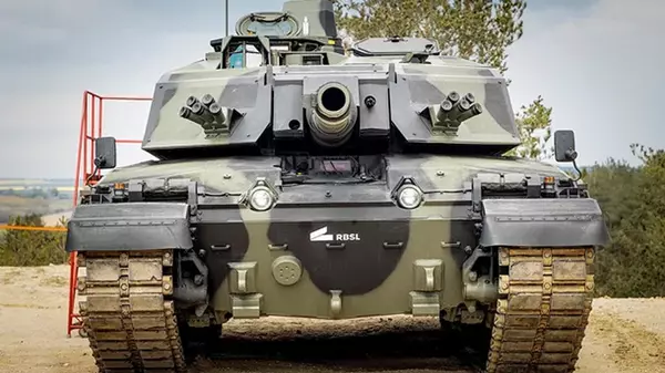 Британия представила новый боевой танк Challenger 3