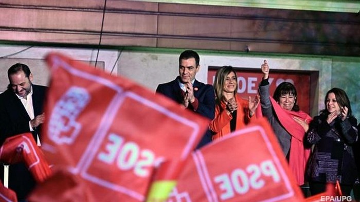 На выборах в Испании победила соцпартия