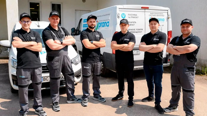 монтаж рекуператора Prana