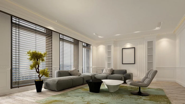 матова натяжна стеля