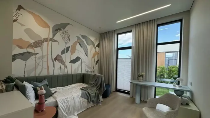 матова натяжна стеля