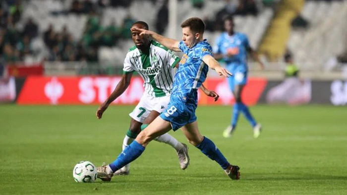 Динамо уступает Омонии двумя голами