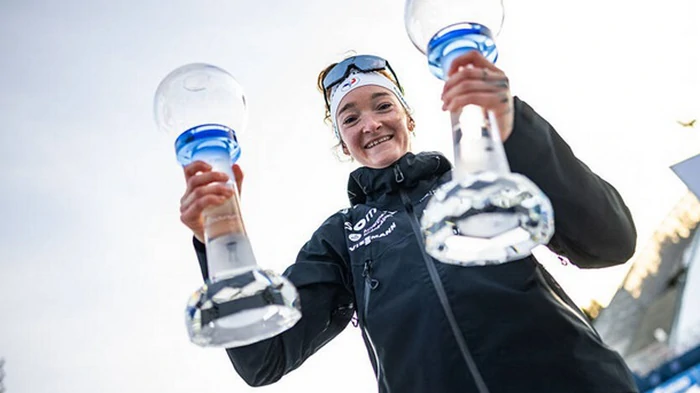 Малый хрустальный глобус взяла Лу Жанмонно, Дмитренко выше всех в зачете