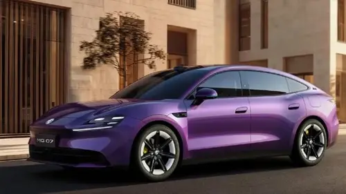 MG представила новый флагманский автомобиль 07 в Китае