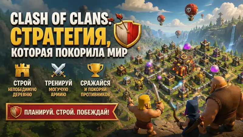Clash of Clans: стратегия, которая покорила мир