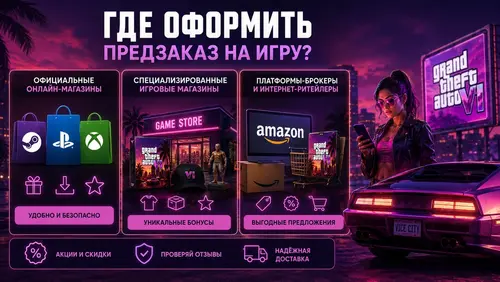 Где оформить предзаказ на игру ГТА