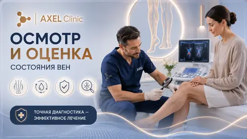 Осмотр и оценка состояния вен