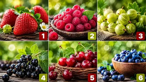Какая ягода ваша самая любимая: психологический портрет по картинке