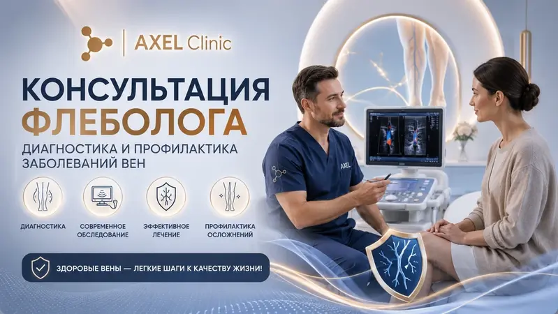 Консультация флеболога: диагностика и профилактика заболеваний вен