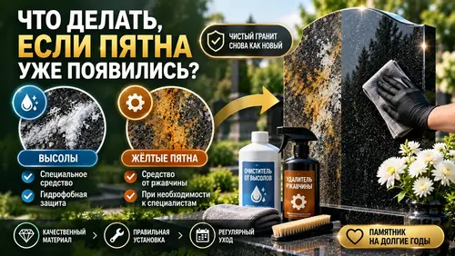 Что делать, если пятна уже появились