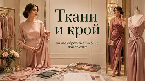 Ткани и крой: на что обратить внимание при покупке брендового платья