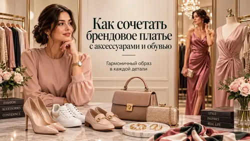 Как сочетать брендовое платье с аксессуарами и обувью