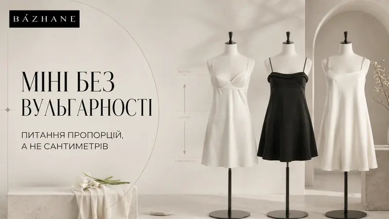 Міні без вульгарності: питання пропорцій, а не сантиметрів