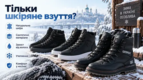 шкіряне чоловіче взуття