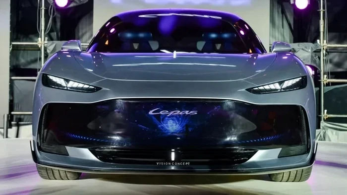 Замість решітки радіатора — екран: Chery показала футуристичний концепт Lepas Aura (фото)