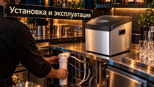 Установка и эксплуатация льдогенератора