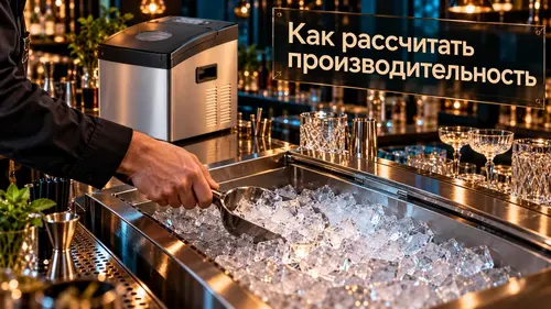 Как рассчитать производительность льдогенератора
